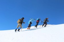 "Heydər zirvəsi"ndə ulu öndər Heydər Əliyevin xatirəsi yad edilib (FOTO)