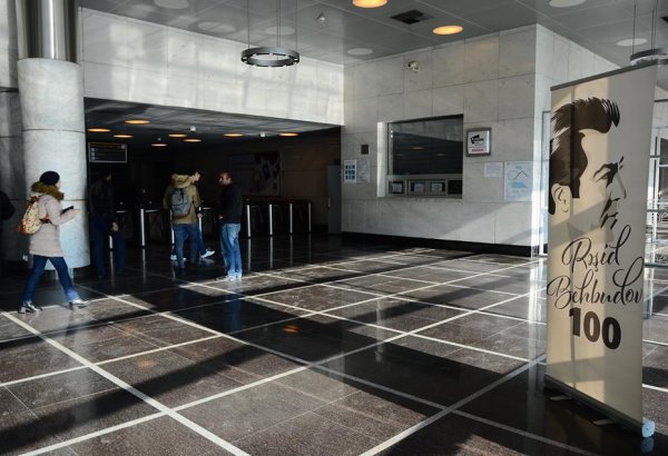 Bakı Metropoliteni Rəşid Behbudovun yubileyi ilə bağlı tədbirlərə başladı (FOTO)