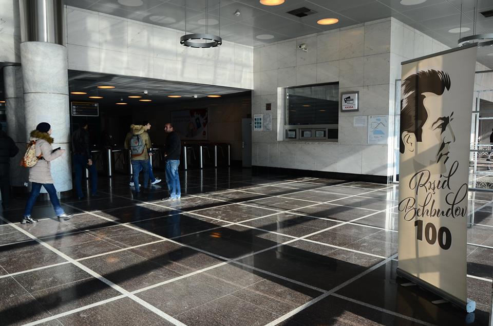 Bakı Metropoliteni Rəşid Behbudovun yubileyi ilə bağlı tədbirlərə başladı (FOTO)