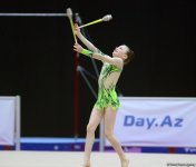 Bədii gimnastika üzrə 22-ci Azərbaycan Birinciliyi və Bölgələrarası Kubok yarışları davam edir (FOTO)