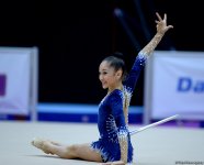 Bədii gimnastika üzrə 22-ci Azərbaycan Birinciliyi və Bölgələrarası Kubok yarışları davam edir (FOTO)