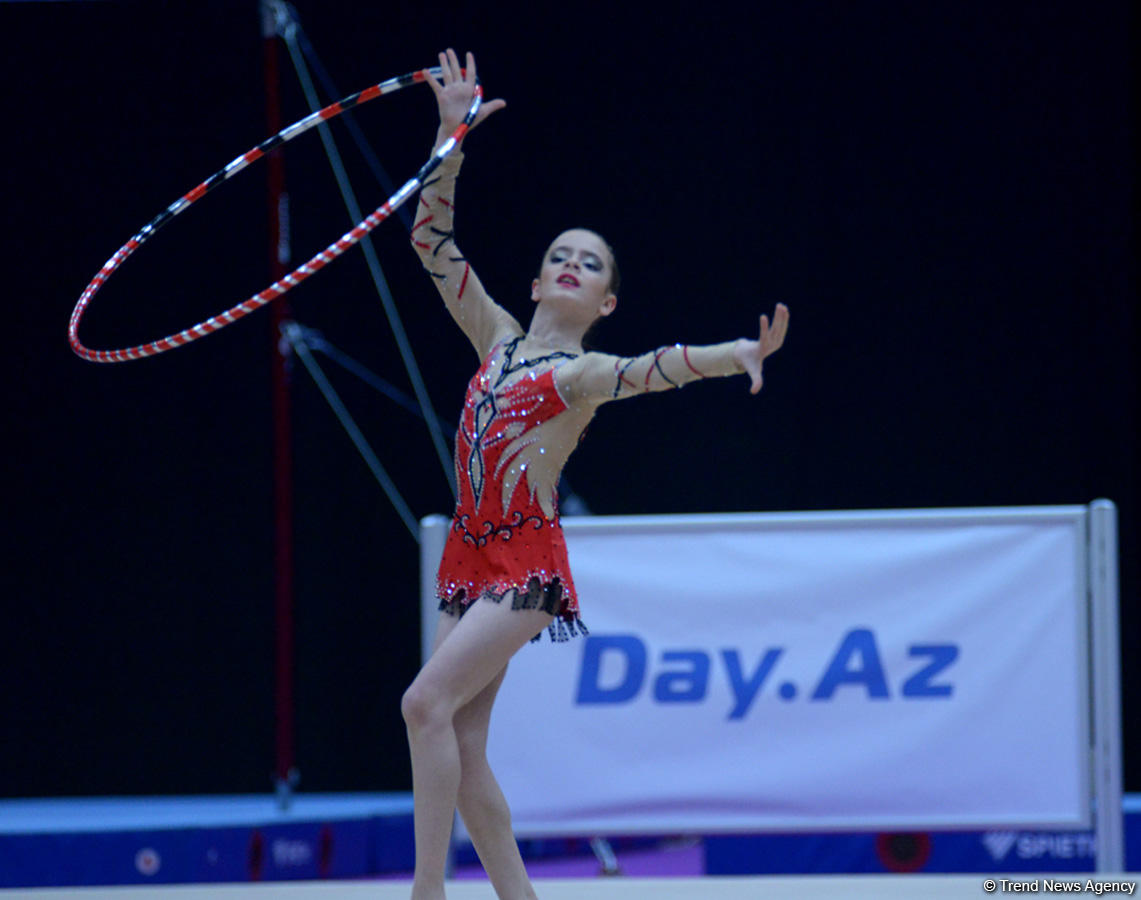 Bədii gimnastika üzrə 22-ci Azərbaycan Birinciliyi və Bölgələrarası Kubok yarışları davam edir (FOTO)