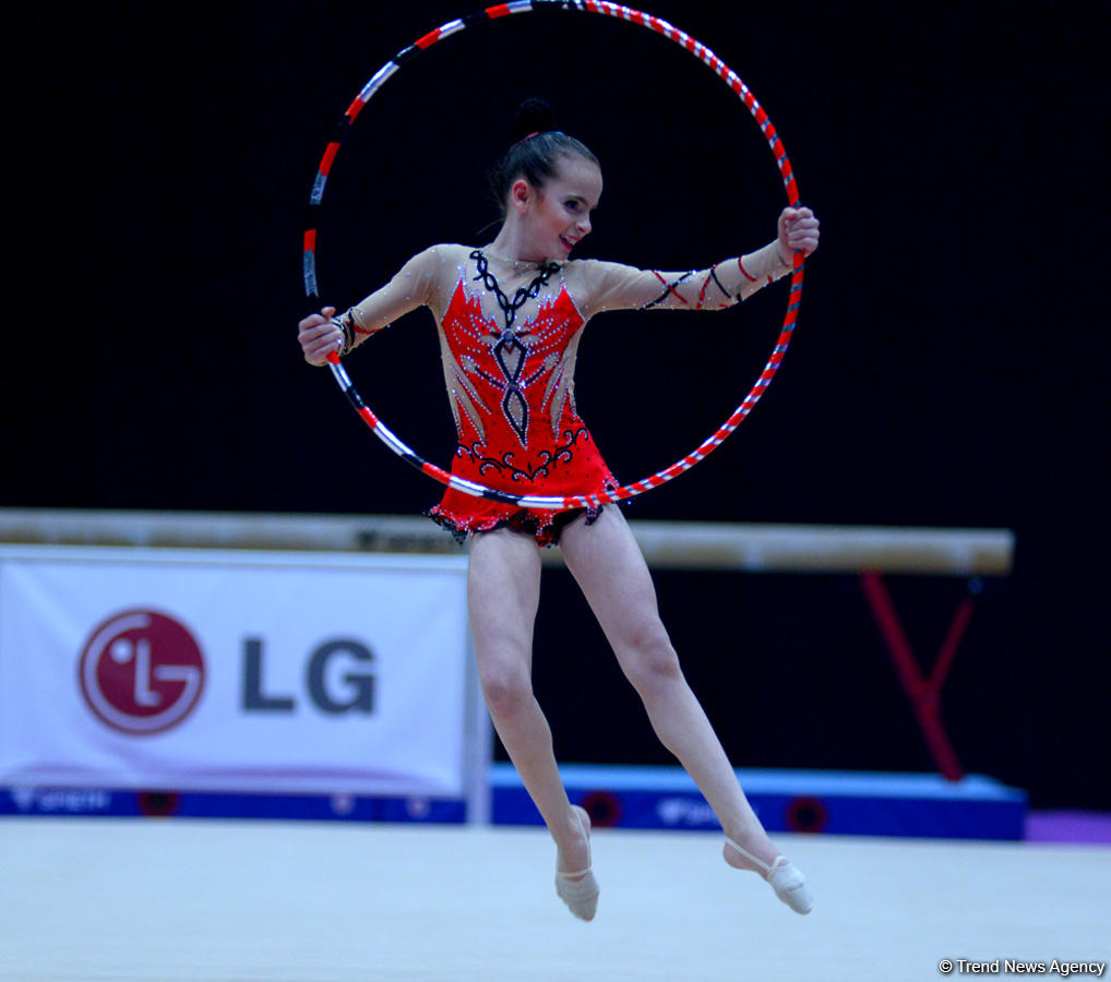 Bədii gimnastika üzrə 22-ci Azərbaycan Birinciliyi və Bölgələrarası Kubok yarışları davam edir (FOTO)