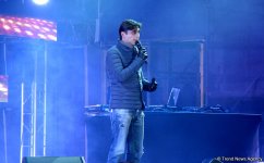 Formula I Avropa Qran Pri yarışmasına geriyə sayımın başlanması münasibətilə konsert və atəşfəşanlıq olub (FOTO)