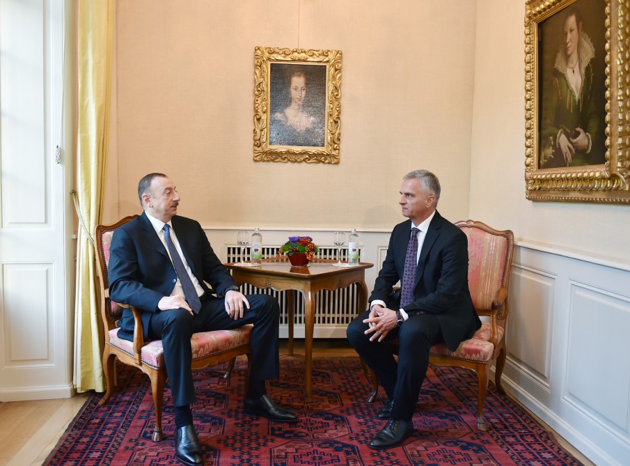 Berndə Azərbaycan və Ermənistan prezidentlərinin görüşü keçirilib (ƏLAVƏ OLUNUB)