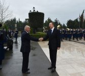 Əfqanıstan Prezidentinin rəsmi qarşılanma mərasimi olub (FOTO)