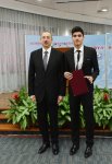 İlham Əliyev və xanımı Mehriban Əliyeva 2015-ci ilin idman yekunlarına həsr olunan mərasimdə iştirak ediblər (FOTO) (ƏLAVƏ OLUNUB)
