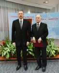 İlham Əliyev və xanımı Mehriban Əliyeva 2015-ci ilin idman yekunlarına həsr olunan mərasimdə iştirak ediblər (FOTO) (ƏLAVƏ OLUNUB)