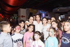 Mehriban Əliyeva Heydər Əliyev Fondunun təşəbbüsü ilə keçirilən uşaqlar üçün şənlikdə iştirak edib (FOTO)