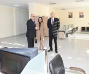Prezident İlham Əliyev və xanımı Mehriban Əliyeva gözdən əlillər üçün yeni yaşayış binasının açılışında iştirak ediblər (FOTO)
