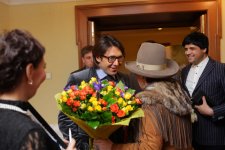 Moskvada Nuridə Qurbanovanın "Fenomen" filmi Andrey Malaxovun iştirakı ilə təqdim olunub (FOTO)