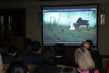 Moskvada Nuridə Qurbanovanın "Fenomen" filmi Andrey Malaxovun iştirakı ilə təqdim olunub (FOTO)