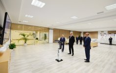 Azərbaycan Prezidenti İlham Əliyev Xəzər rayonunda bir neçə yarımstansiyanın açılışında iştirak edib (FOTO)
