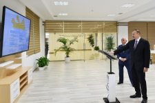 Azərbaycan Prezidenti İlham Əliyev Xəzər rayonunda bir neçə yarımstansiyanın açılışında iştirak edib (FOTO)