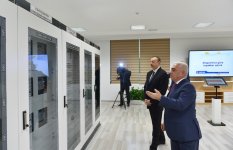Azərbaycan Prezidenti İlham Əliyev Xəzər rayonunda bir neçə yarımstansiyanın açılışında iştirak edib (FOTO)