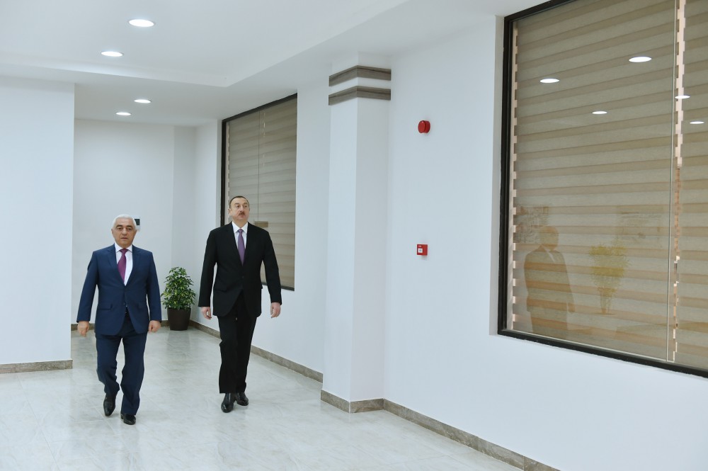 Azərbaycan Prezidenti İlham Əliyev Xəzər rayonunda bir neçə yarımstansiyanın açılışında iştirak edib (FOTO)