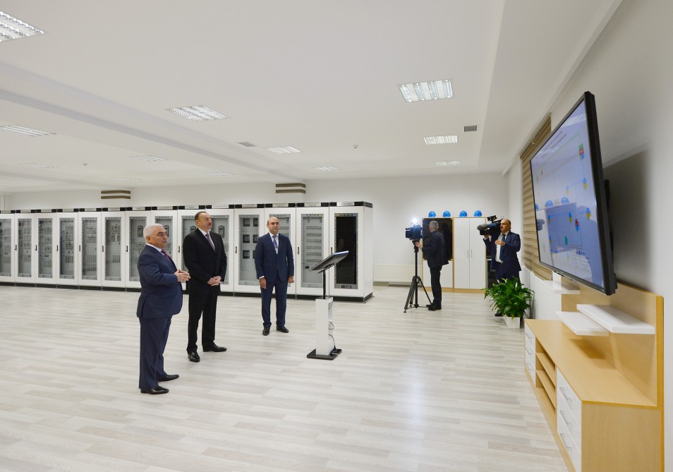 Azərbaycan Prezidenti İlham Əliyev Xəzər rayonunda bir neçə yarımstansiyanın açılışında iştirak edib (FOTO)