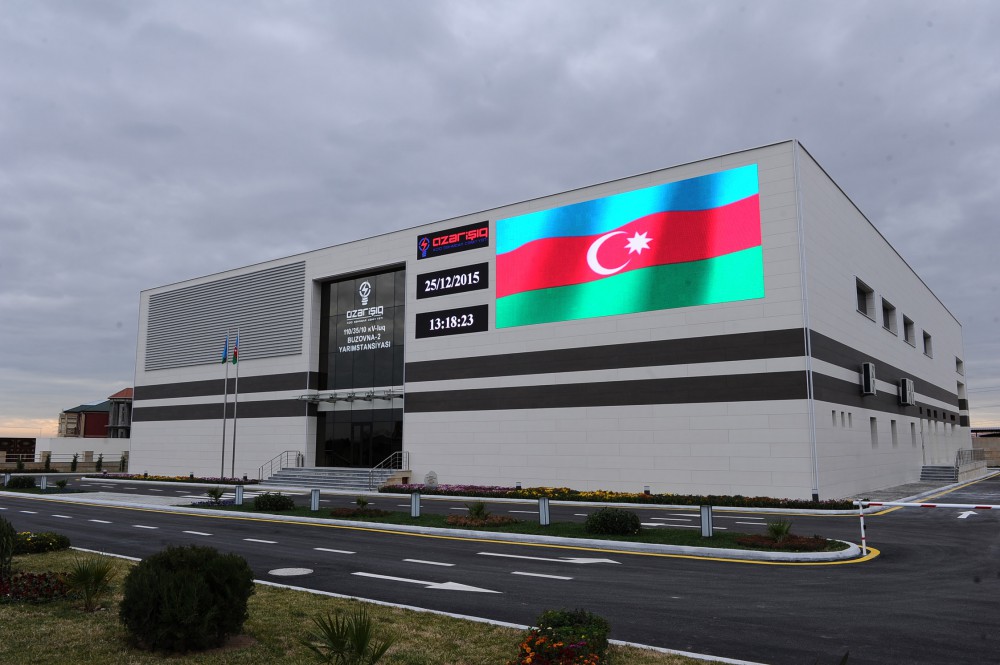Azərbaycan Prezidenti İlham Əliyev Xəzər rayonunda bir neçə yarımstansiyanın açılışında iştirak edib (FOTO)