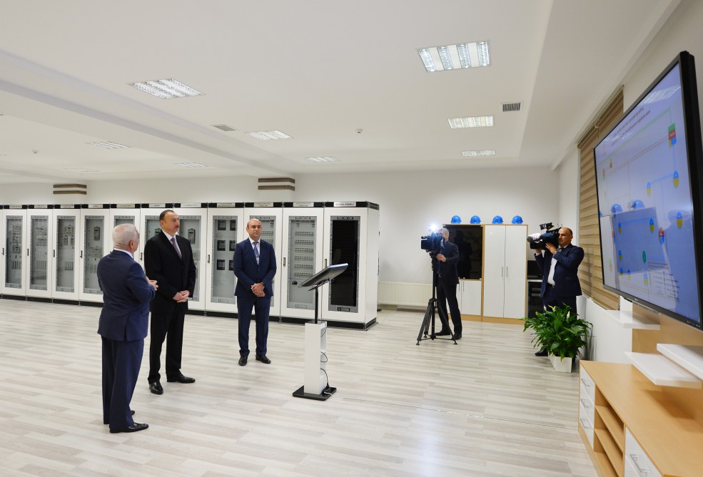 Azərbaycan Prezidenti İlham Əliyev Xəzər rayonunda bir neçə yarımstansiyanın açılışında iştirak edib (FOTO)