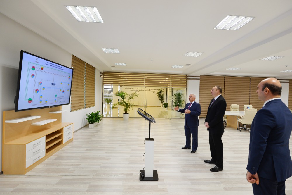 Azərbaycan Prezidenti İlham Əliyev Xəzər rayonunda bir neçə yarımstansiyanın açılışında iştirak edib (FOTO)