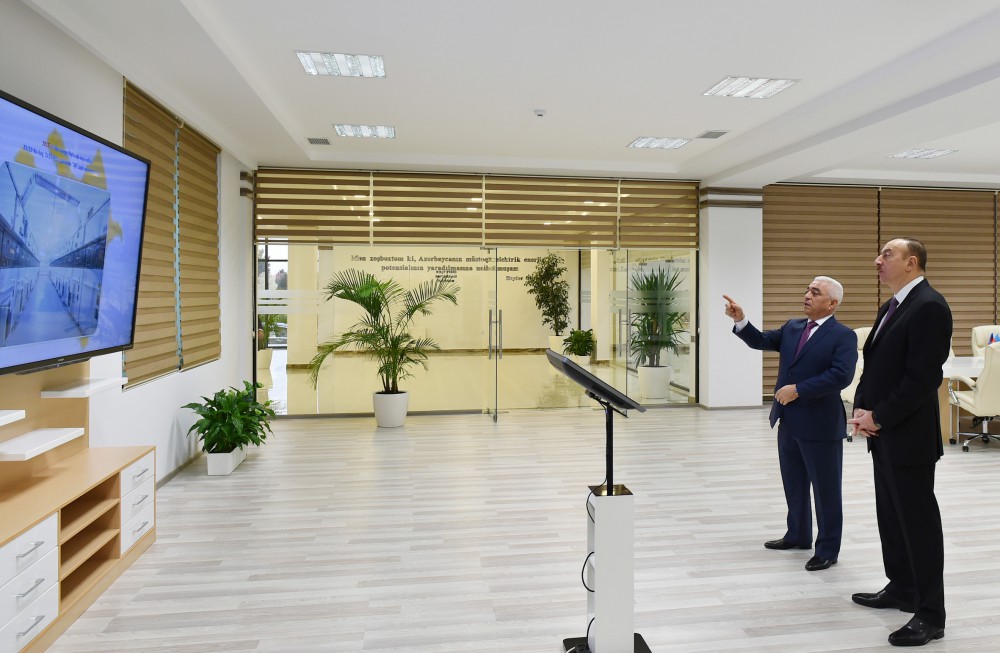 Azərbaycan Prezidenti İlham Əliyev Xəzər rayonunda bir neçə yarımstansiyanın açılışında iştirak edib (FOTO)