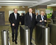 İlham Əliyev “Elmlər Akademiyası” stansiyasının yeni inşa olunan ikinci çıxışının açılışında iştirak edib (FOTO)