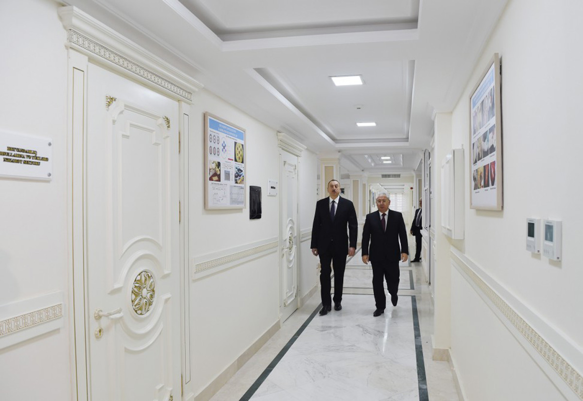 Prezident İlham Əliyev “Baytarlıq şəhərciyi”nin açılışında iştirak edib (FOTO)