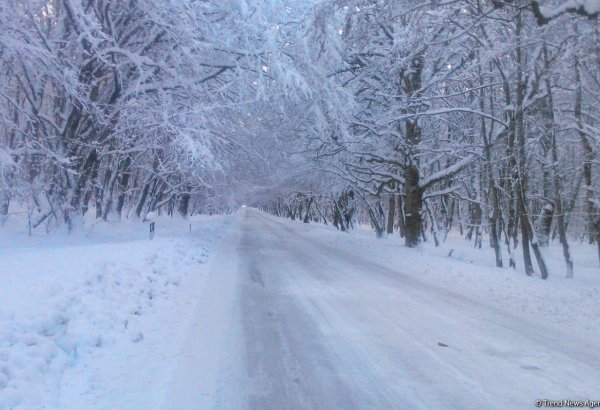 ETSN əhaliyə xəbərdarlıq etdi, yollar buz bağlayacaq