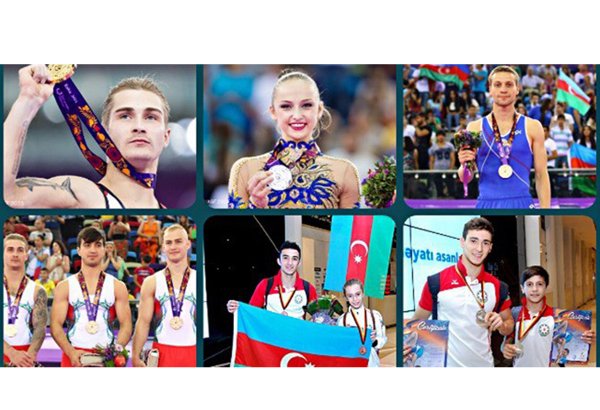 Ötən il gimnastlarımız 157 medal qazanıblar