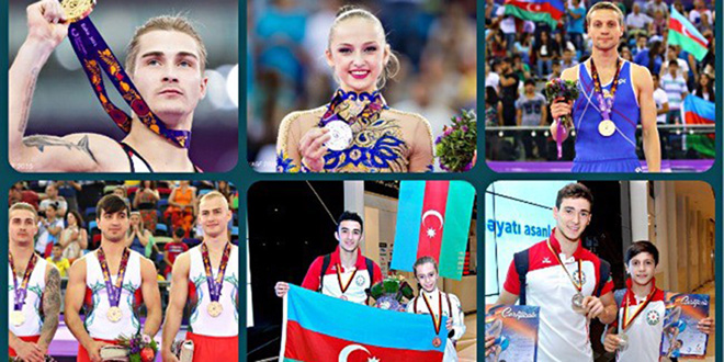 Ötən il gimnastlarımız 157 medal qazanıblar