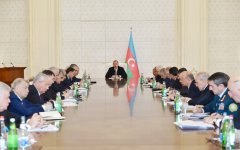 Prezident İlham Əliyev: Nəzarət çox ciddi olmalıdır, pozuntulara yol verən şəxslər ciddi cəzalandırılmalıdırlar (FOTO)