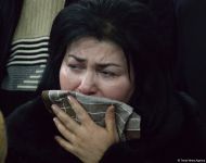 Zəlimxan Yaqub dəfn olundu (FOTO) (ƏLAVƏ OLUNUB)