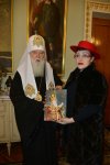 Ukrayna Patriarxı Filaret Nuridə Qurbanova ilə görüşüb (FOTO)