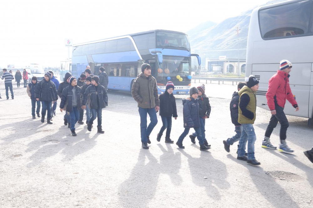Heydər Əliyev Fondunun təşəbbüsü ilə uşaqların "Şahdağ" Turizm Mərkəzində istirahəti təşkil edilib (FOTO)