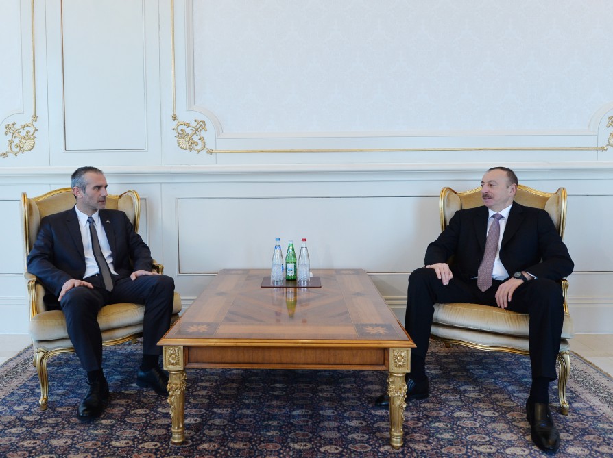 İlham Əliyev Sloveniya və İsveç səfirlərinin etimadnamələrini qəbul edib (FOTO)