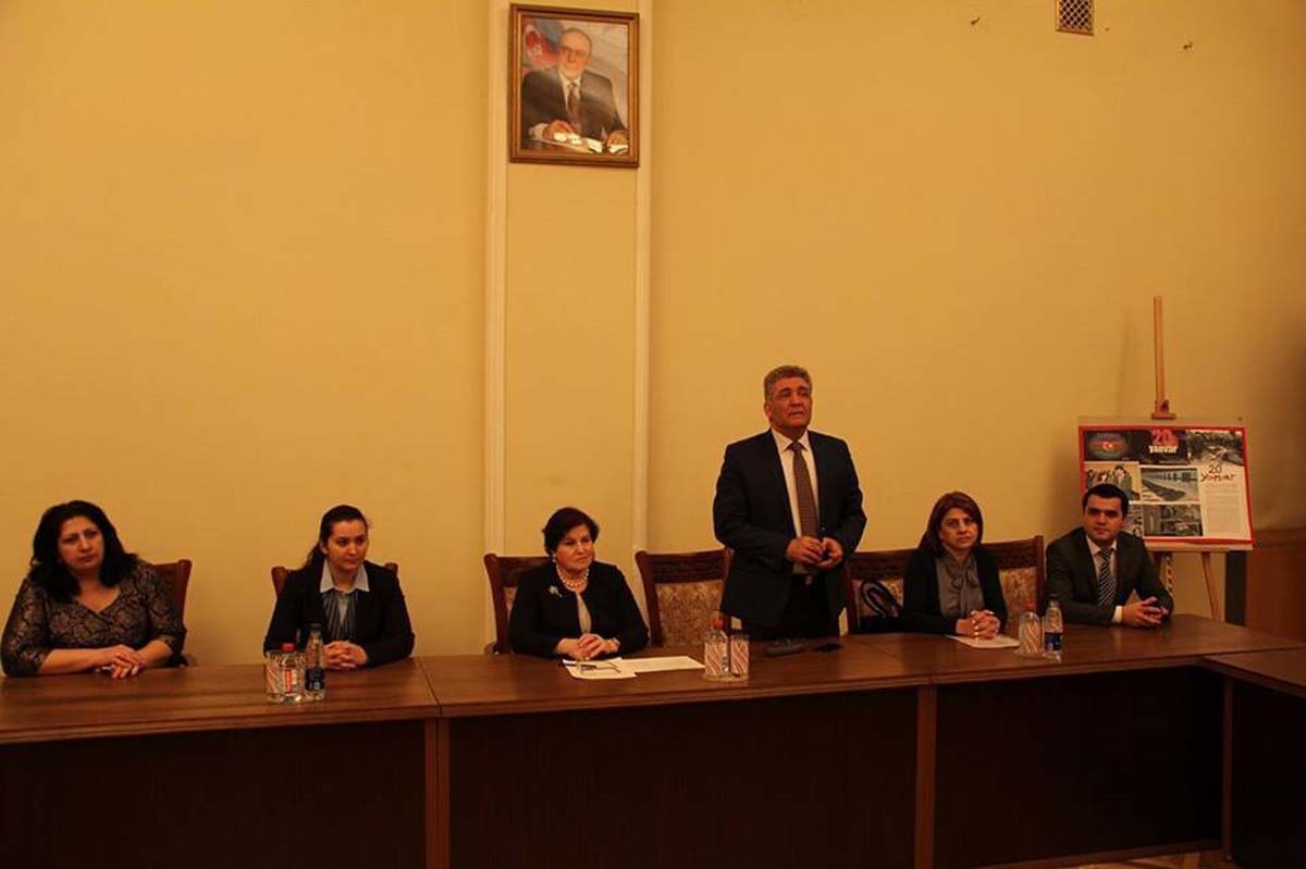 Bilik Fondu 20 yanvar şəhidlərini yad etdi (FOTO)