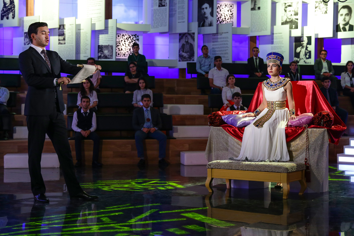 Qədim Misirin gözəli "Parlaq Zəka"da (FOTO)