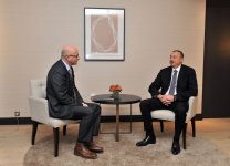 İlham Əliyev "Procter and Gamble Europe" şirkətinin prezidenti ilə görüşüb