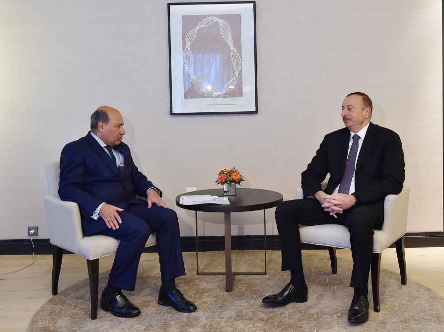 Prezident İlham Əliyev Avropa Yenidənqurma və İnkişaf Bankının prezidenti ilə görüşüb (FOTO)
