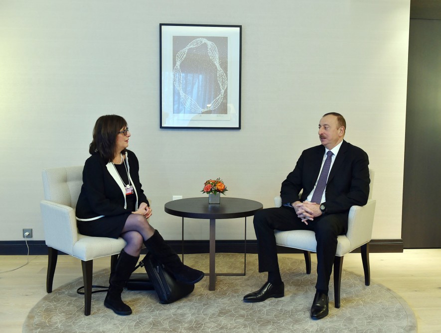 İlham Əliyev "Microsoft Corporation" şirkətinin vitse-prezidenti ilə görüşüb (FOTO)