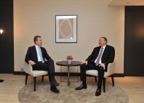 Prezident İlham Əliyev Norveçin xarici işlər naziri ilə görüşüb (FOTO)