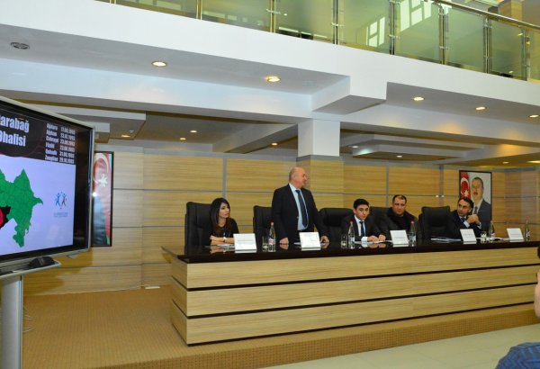 “Qarabağ əhalisi” layihəsi təqdim olundu  (FOTO)