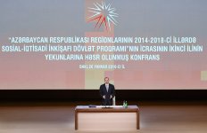 Prezident İlham Əliyev: 2015-ci ildə bütün istiqamətlər üzrə Azərbaycan uğurlu inkişaf dinamikasını saxlaya bilib (ƏLAVƏ OLUNUB-5) (FOTO)