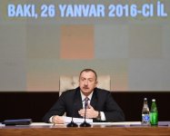 Prezident İlham Əliyev: 2015-ci ildə bütün istiqamətlər üzrə Azərbaycan uğurlu inkişaf dinamikasını saxlaya bilib (ƏLAVƏ OLUNUB-5) (FOTO)