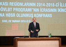 Prezident İlham Əliyev: 2015-ci ildə bütün istiqamətlər üzrə Azərbaycan uğurlu inkişaf dinamikasını saxlaya bilib (ƏLAVƏ OLUNUB-5) (FOTO)