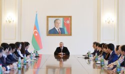 Prezident İlham Əliyev: "Biz Azərbaycanda güclü, özünəgüvənən dövlət qururuq və bu dövlət əbədi yaşamalıdır" (FOTO)