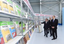 Prezident İlham Əliyev Yeni Ağdağ gips zavodunun açılışında iştirak edib (FOTO)