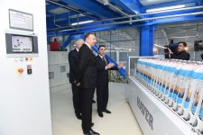 Prezident İlham Əliyev Yeni Ağdağ gips zavodunun açılışında iştirak edib (FOTO)