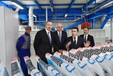 Prezident İlham Əliyev Yeni Ağdağ gips zavodunun açılışında iştirak edib (FOTO)