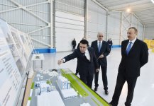 Prezident İlham Əliyev Yeni Ağdağ gips zavodunun açılışında iştirak edib (FOTO)